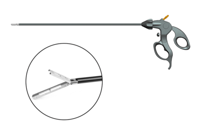 Disposable ratchet on-off atraumatic intestinal forceps