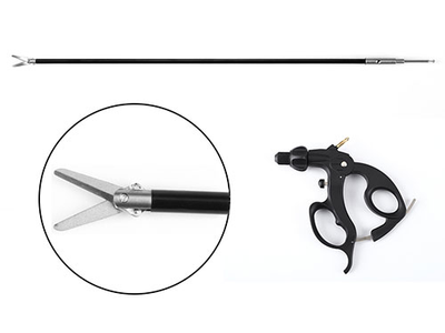 Assemble type straight scissors